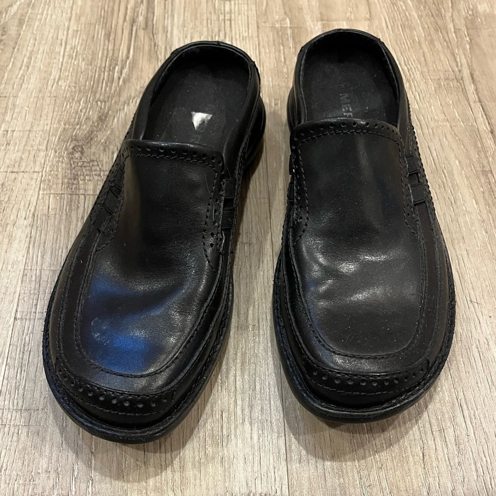 Merrell women’s black mules 6 like new - Picture 2 of 15